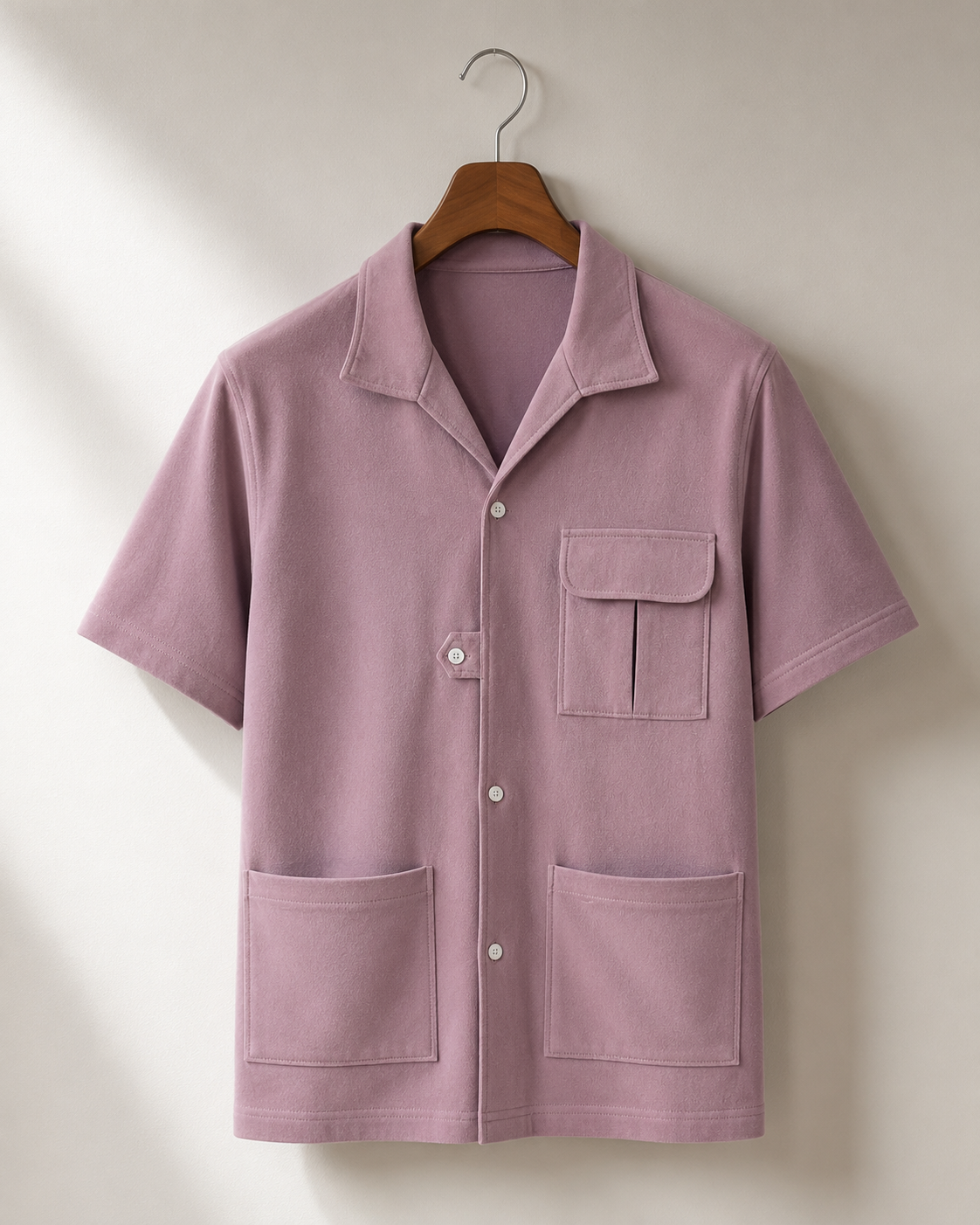 FIELD POCKET SHIRT – GRAPE SHAKE