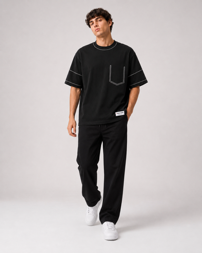 Studio Trace Tee – Black