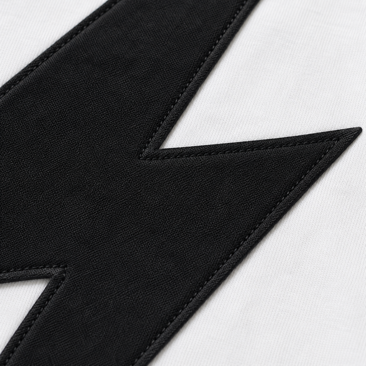 Strike Appliqué Tee White