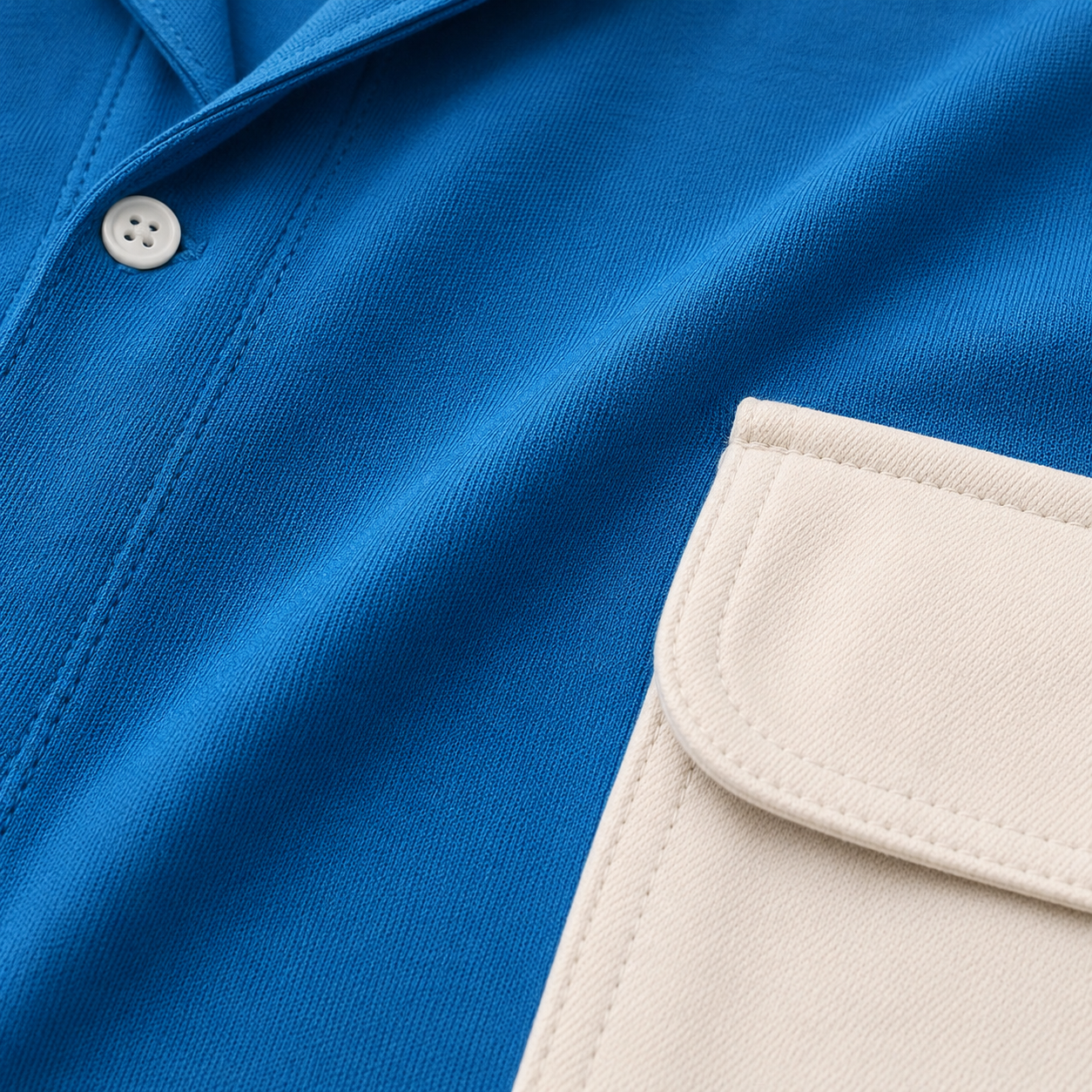 Modular Pocket Shirt - Blue