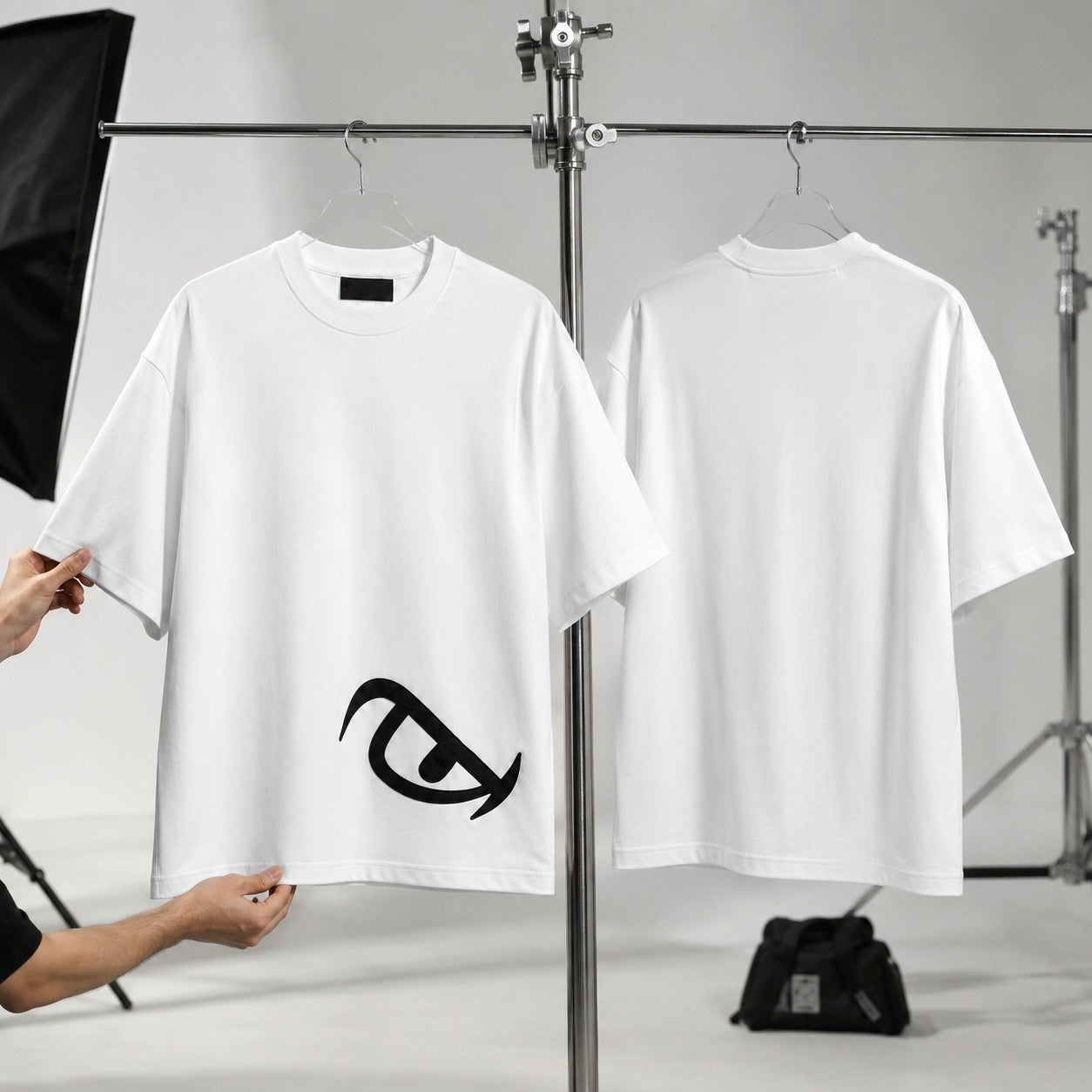 Vision Appliqué Tee White