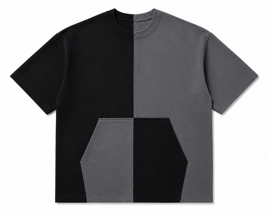 Split Panel Pocket Tee