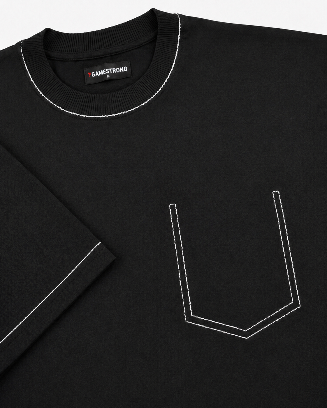 Studio Trace Tee – Black
