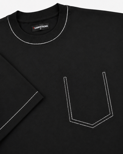 Studio Trace Tee – Black