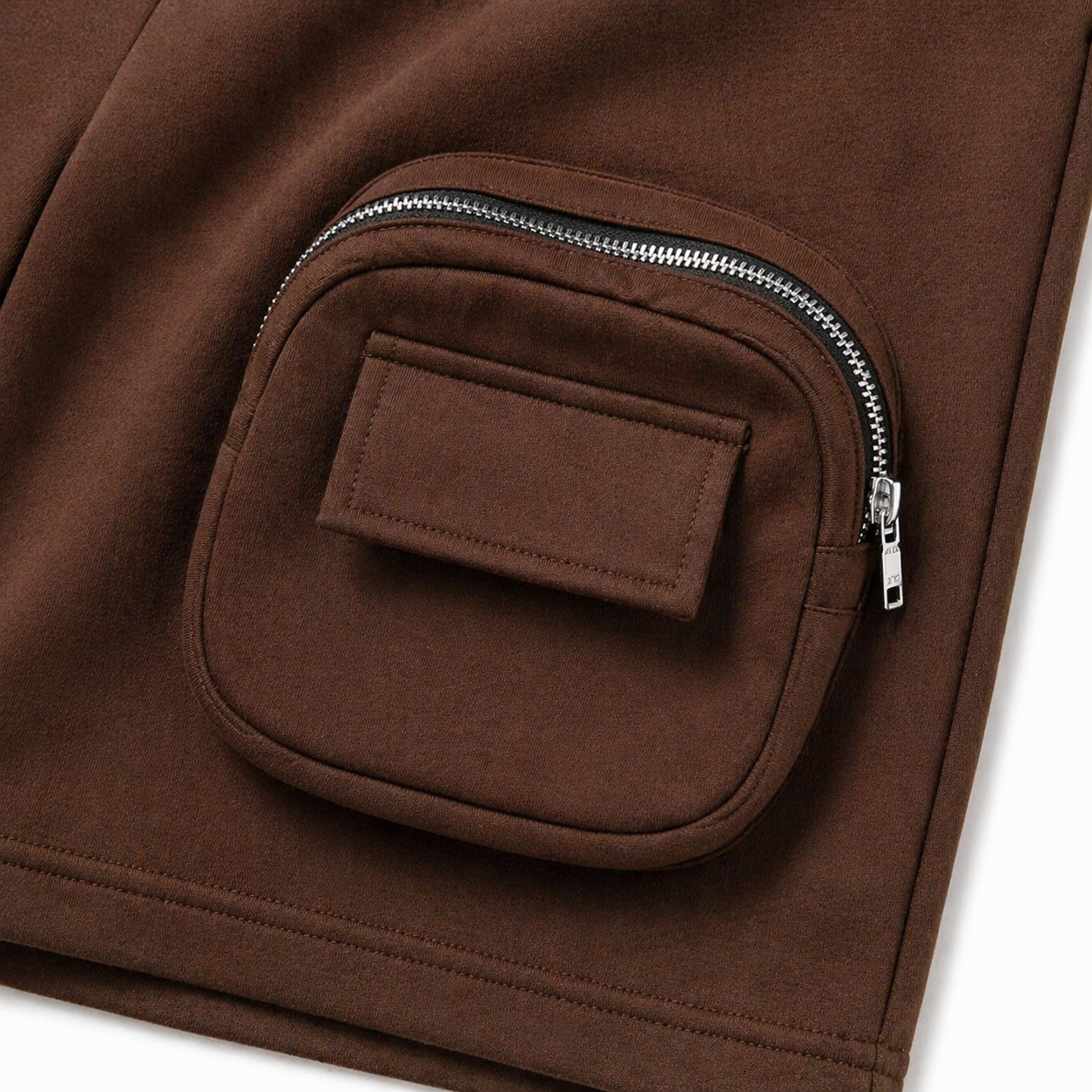 Modular Utility Shorts – Coffee Brown