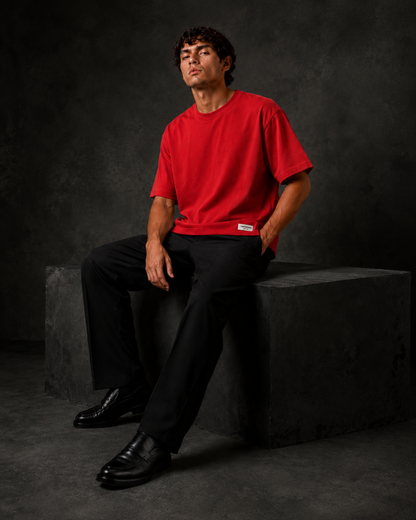 Essential Tee — Red