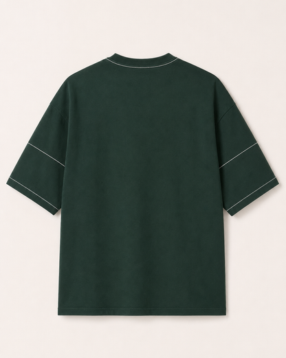 Studio Trace Tee – Dark Green