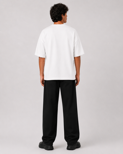 Strike Appliqué Tee White