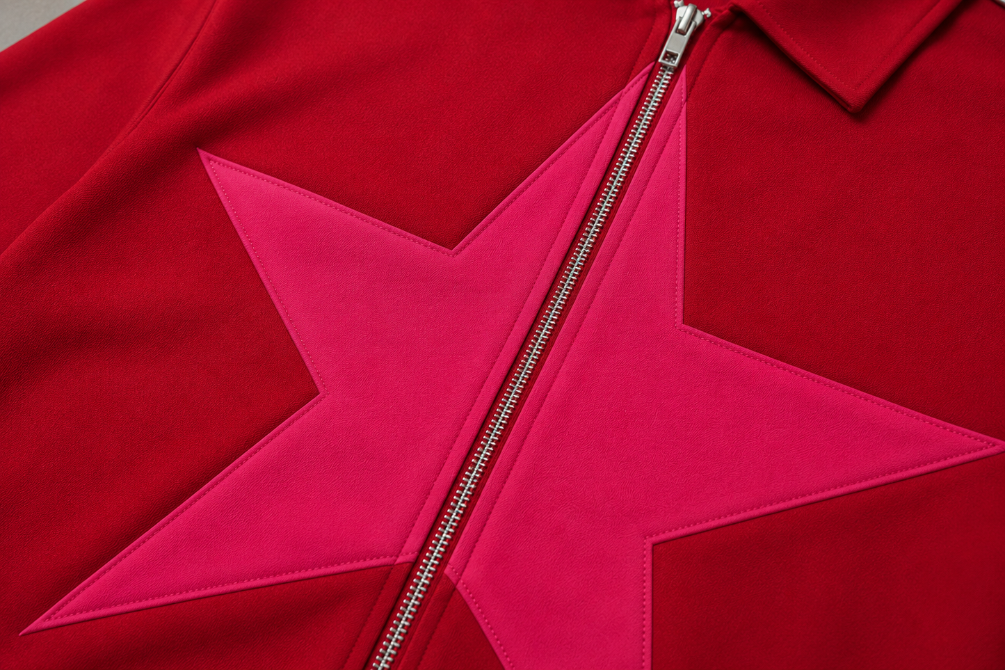 STAR ZIP SHIRT (Red)