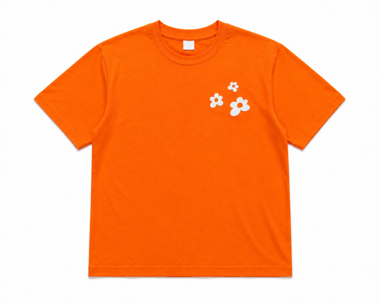 Mini Bloom Tee – Orange