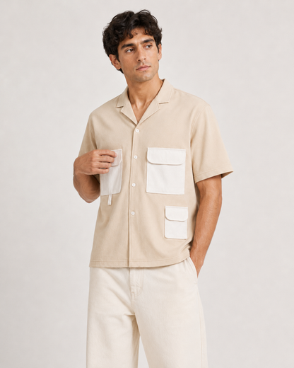 Modular Pocket Shirt - Sand