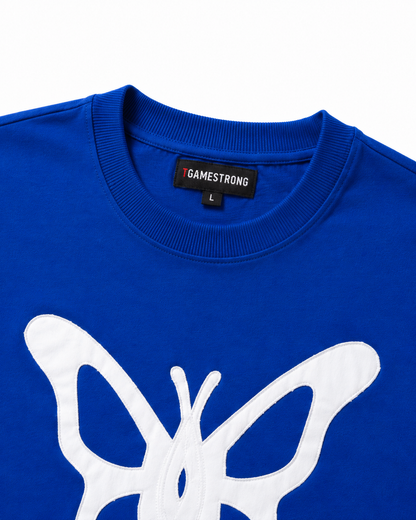 Butterfly Cut Tee – Royal Blue