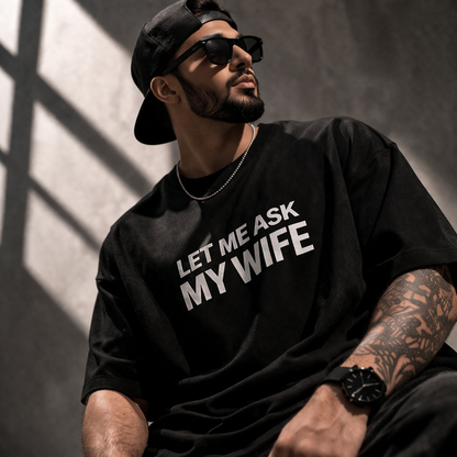 Good Husband Tee Black