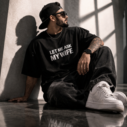 Good Husband Tee Black