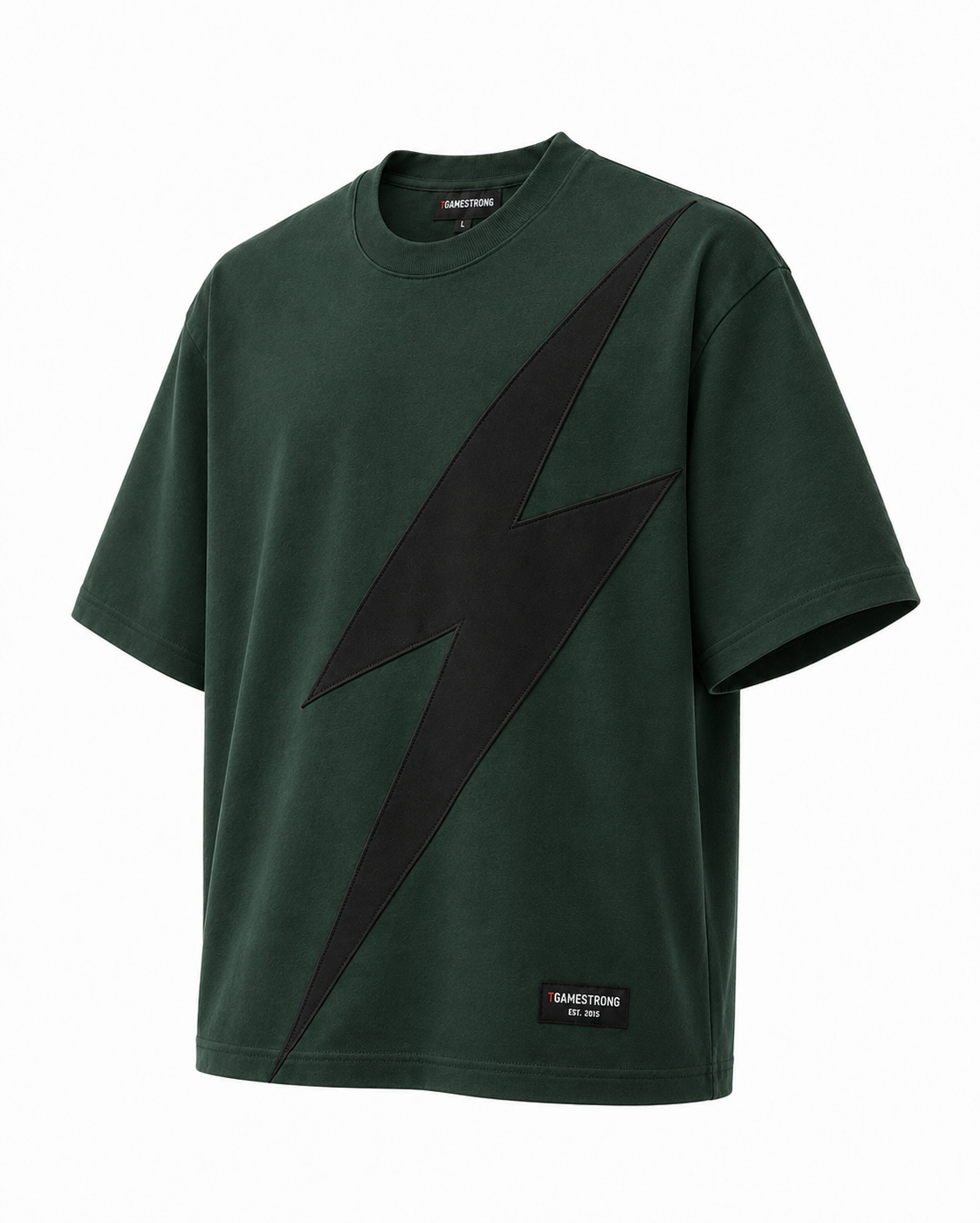 Voltage Bolt Tee – Dark Green