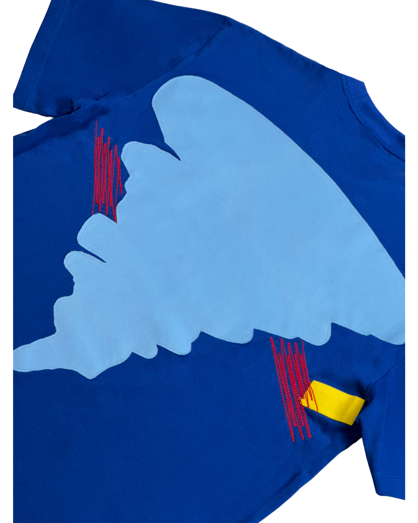 Artsy Cyclone Blue Tee