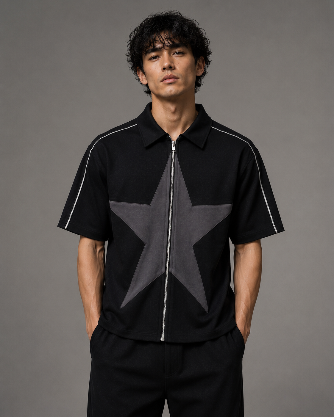 STAR ZIP SHIRT