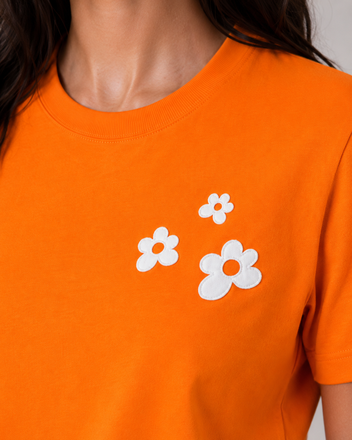 Mini Bloom Tee – Orange