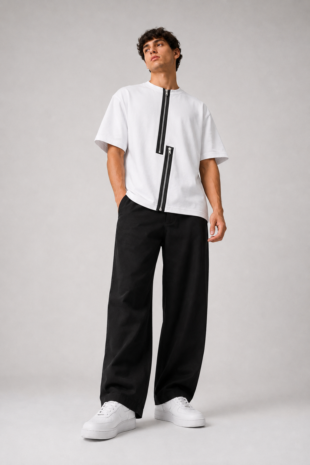 Axis Zip Tee