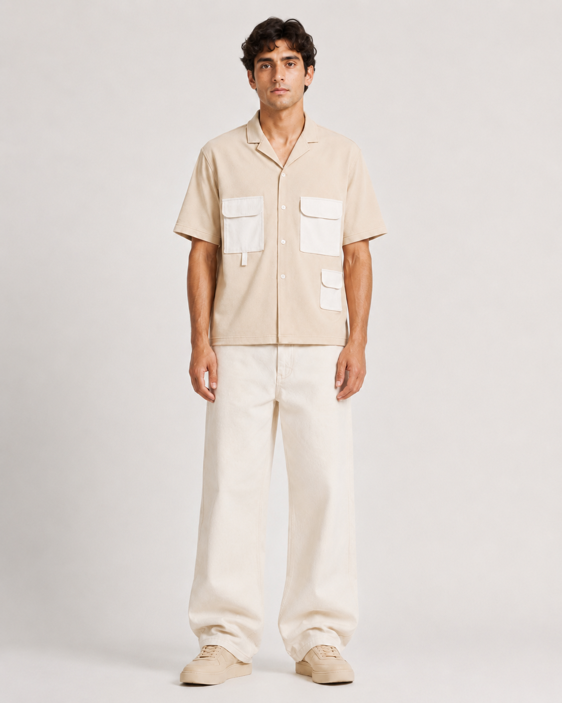 Modular Pocket Shirt - Sand