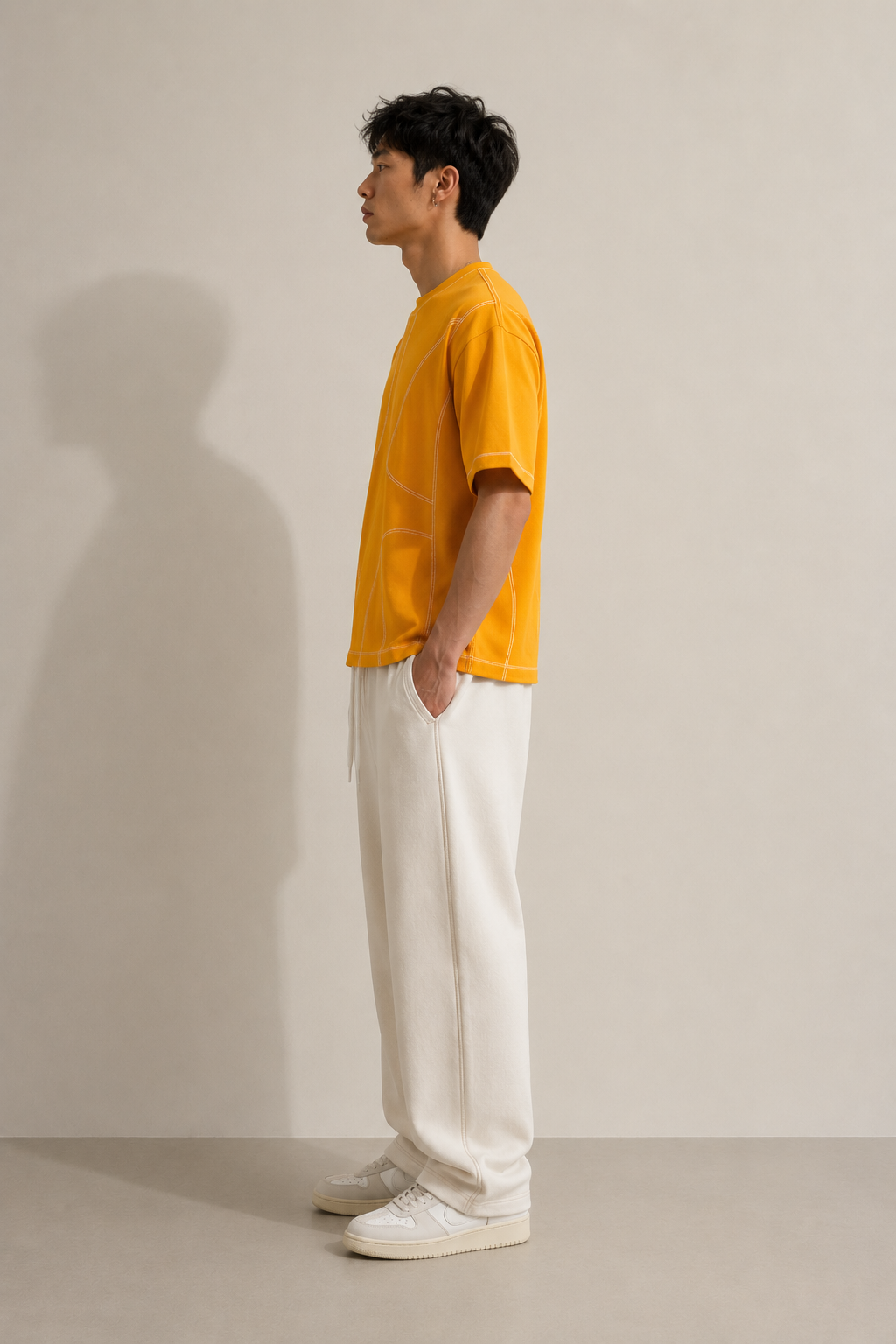 Studio Contour Tee — Mango