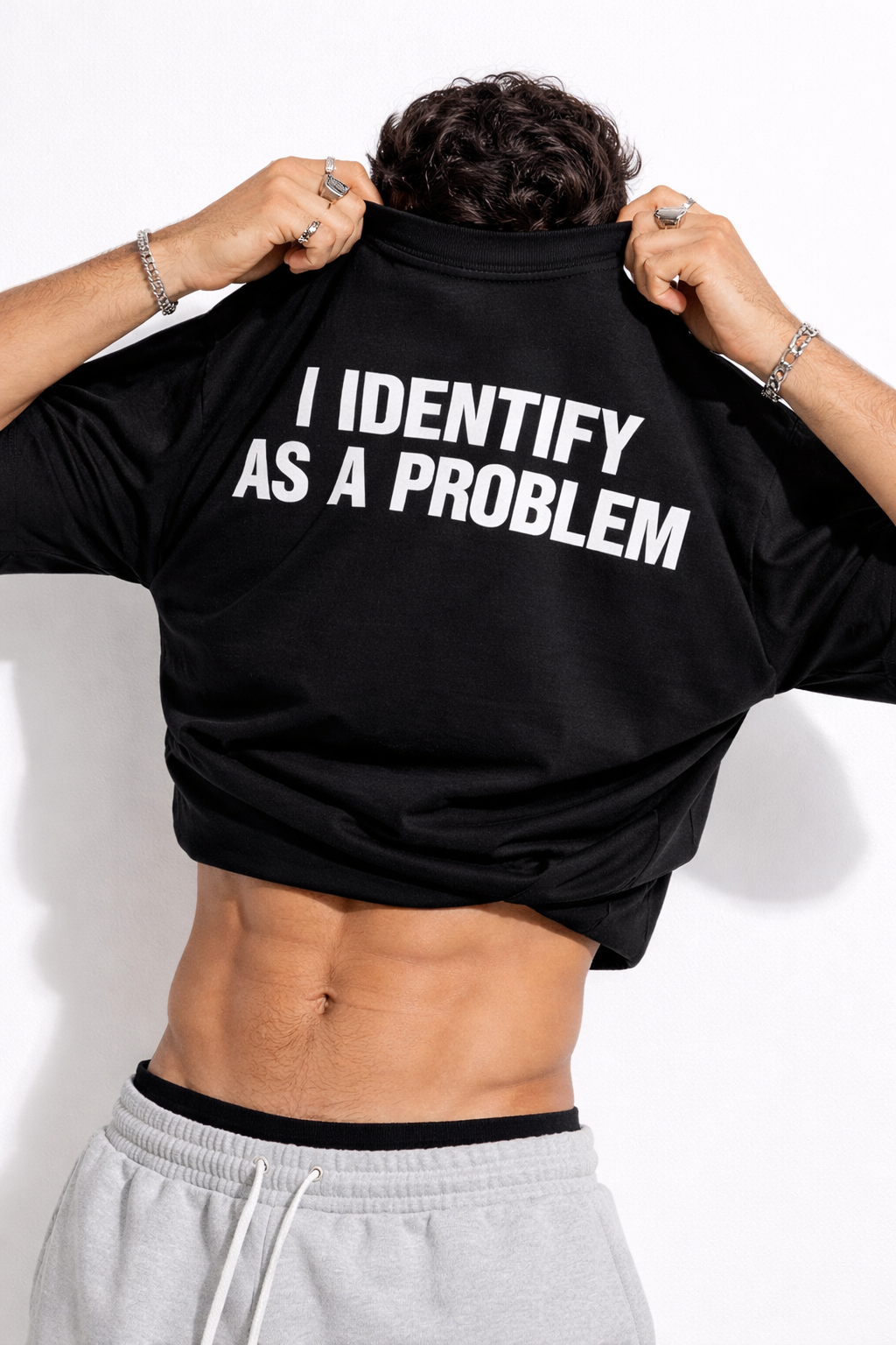 #Truestory Black Tee