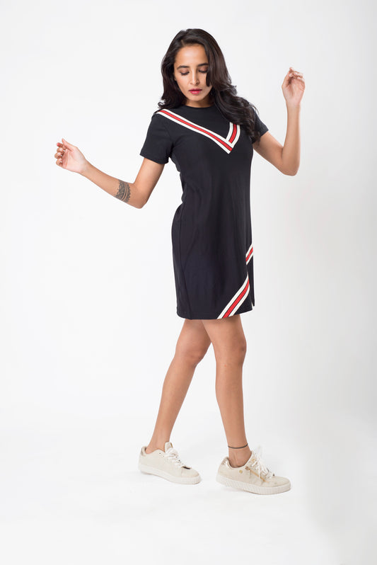 Logo detailed dress